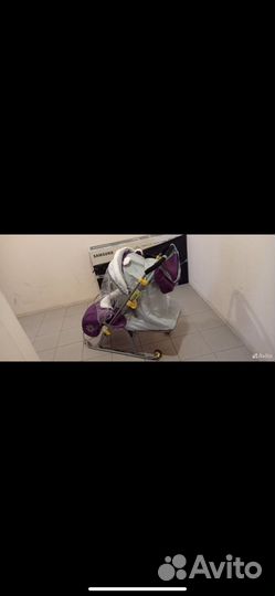 Детские санки коляска бу