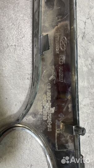 Никель для решетки радиатара Hyundai Santa-FE