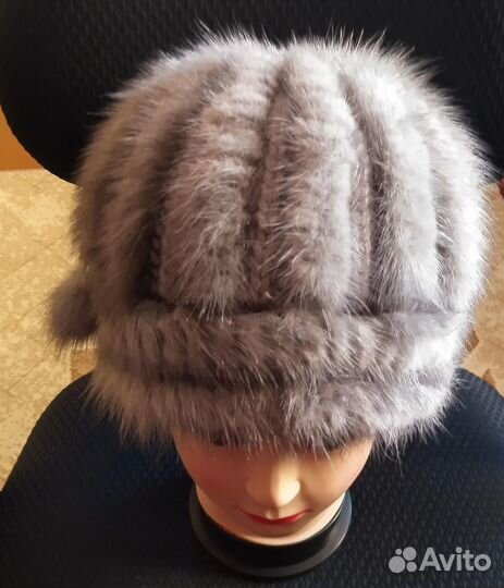 Меховая шапка женская