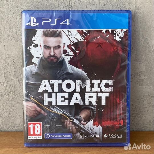 Диск Atomic Heart для PS4 Новый Русская версия