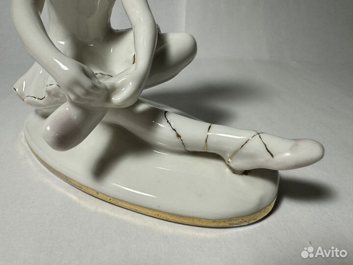 Фарфоровые статуэтки времён СССР, реставрация