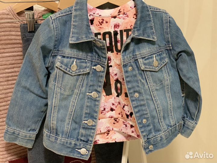 Пакет одежды на девочку р 98-104