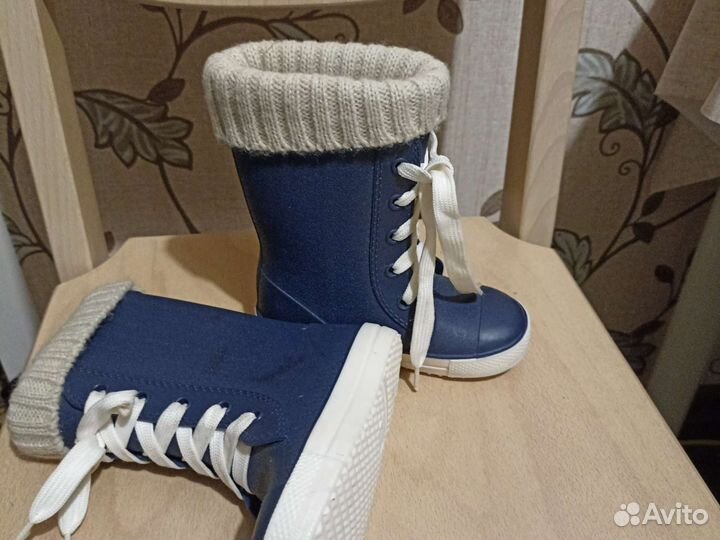 Сапоги резиновые детские