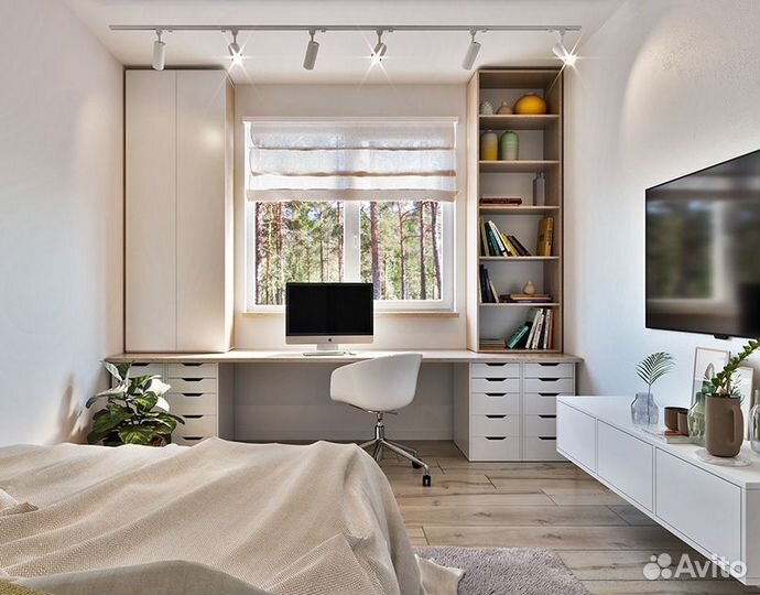 Компьютерный стол Рабочая зона на заказ