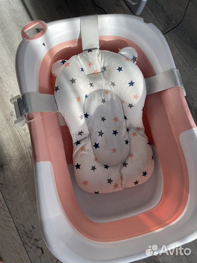 Детская ванночка для купания складная