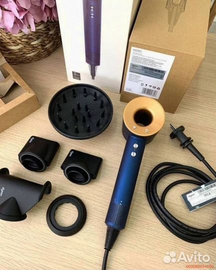 Dyson Supersonic HD08 Синий/Медь: Ваш лучший фен