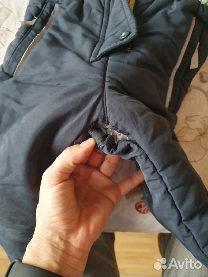 Зимний комбинезон для девочки 80