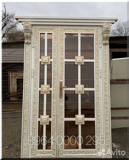 Кованые ворота и калитка