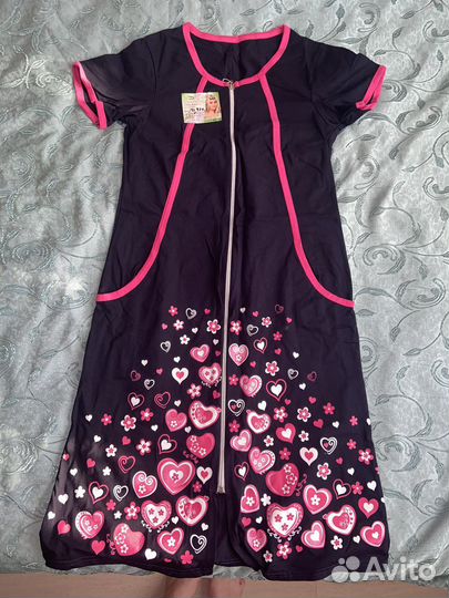 Трикотажный халат