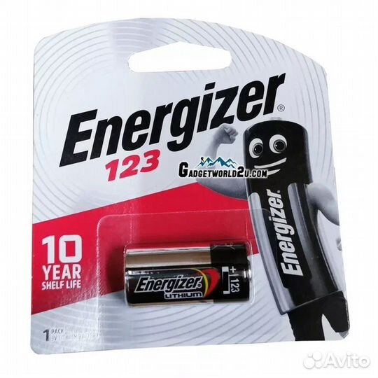 Батарейка Energizer 123