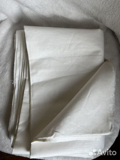 Отрез ткани лен 100 % СССР