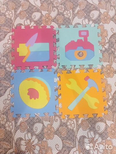 Коврик пазл