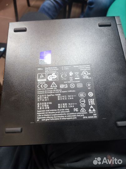 Mini пк i3 Dell