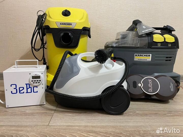 Аренда моющий пылесос, пароочиститель, мойщик окон