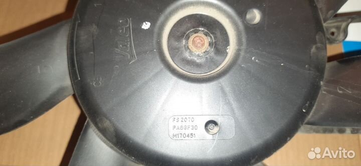 Вентилятор охлаждения радиатора Ниссан Кашкай j11