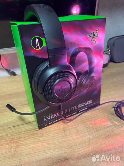 Наушники razer kraken x lite