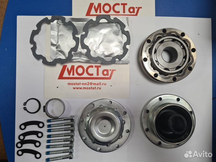 Шрус карданного вала газель соболь в сборе 7