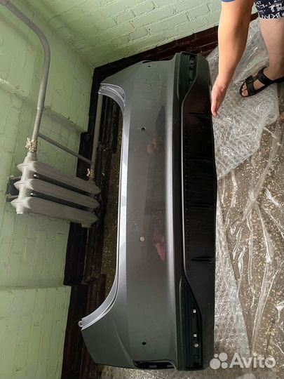 Оригинальный бампер под парктроник солярис 2021