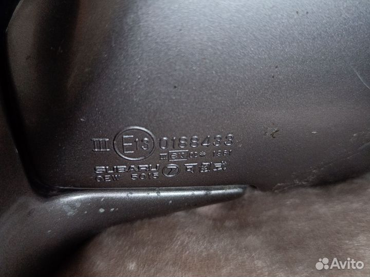 Зеркало subaru legacy