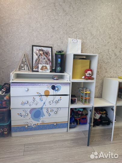 Комод детский с пеленальным столиком