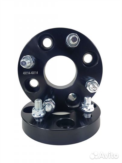 Проставки ступичные 25мм - 4x114 цо 60.1, M12x1.5