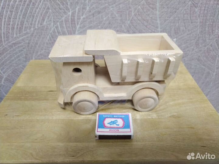 Игрушки из дерева, не крашеные 3шт