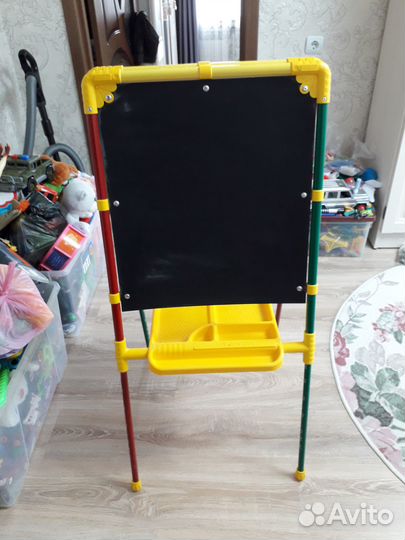 Мольберт-трансформер детский, с магнитами