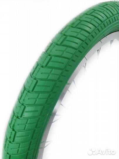 Велопокрышка BMX Wanda 20x2,25 P-1225 green новая