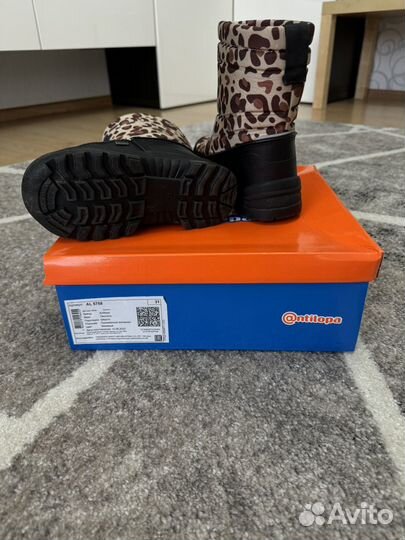 Зимняя обувь для девочки