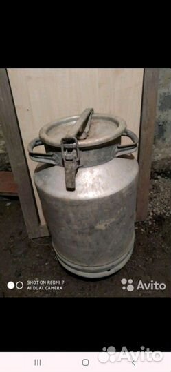 Бидон алюминевый