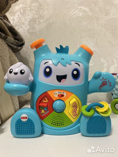 Игрушки Fisher price линкималс, Рокит и Спарки