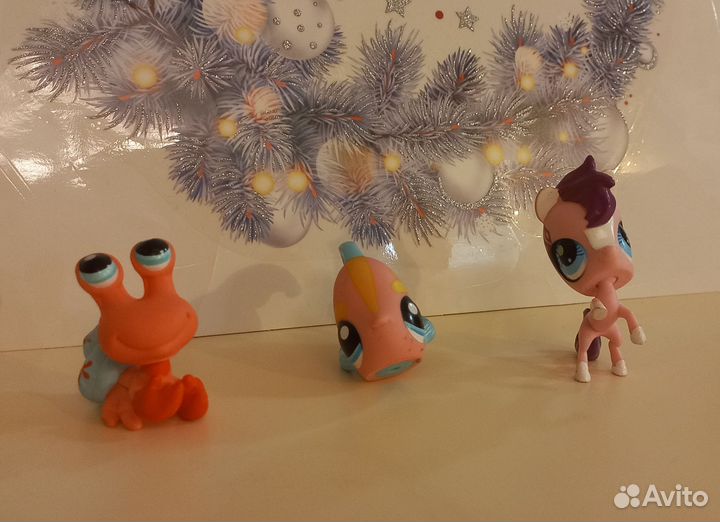 Littlest pet shop 3 шт