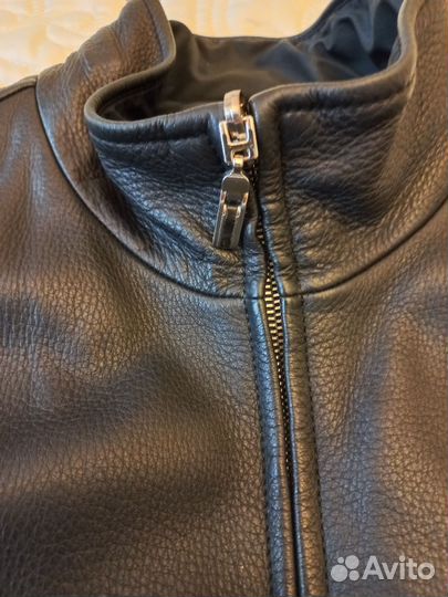 Кожаная куртка мужская 50 бу