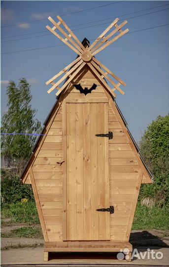 Уличный туалет с установкой HAT120