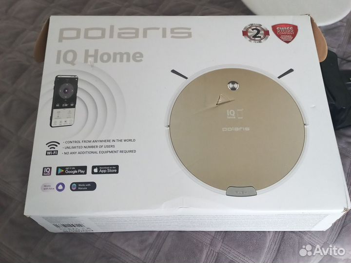 Робот пылесос Polaris pvcr 0735 WI FI