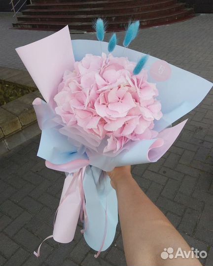 Букеты из гортензии