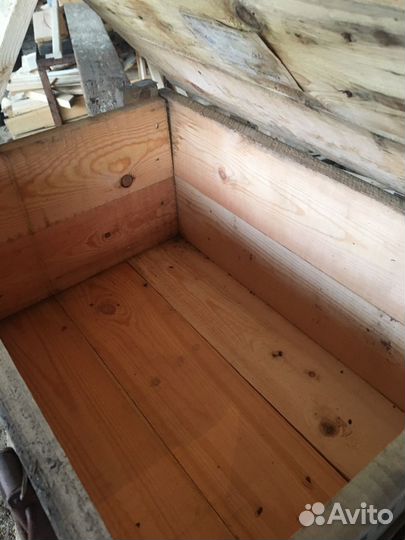 Ящик деревянный военный