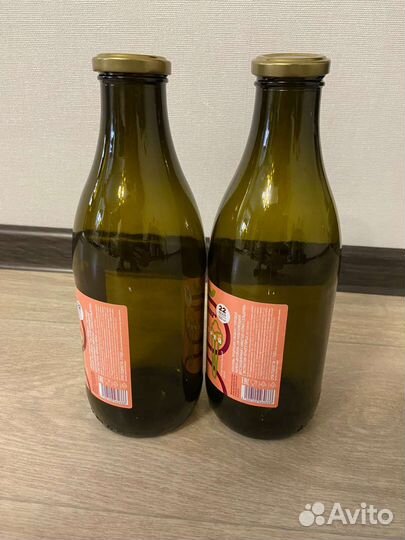 Бутылки стеклянные 1 л