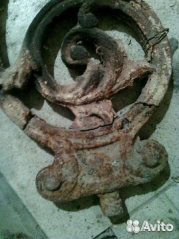 Старинное Литье печные поддувала, балясины