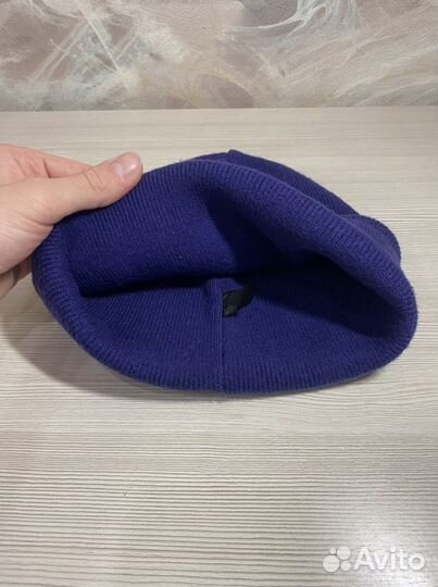 Шапка синяя