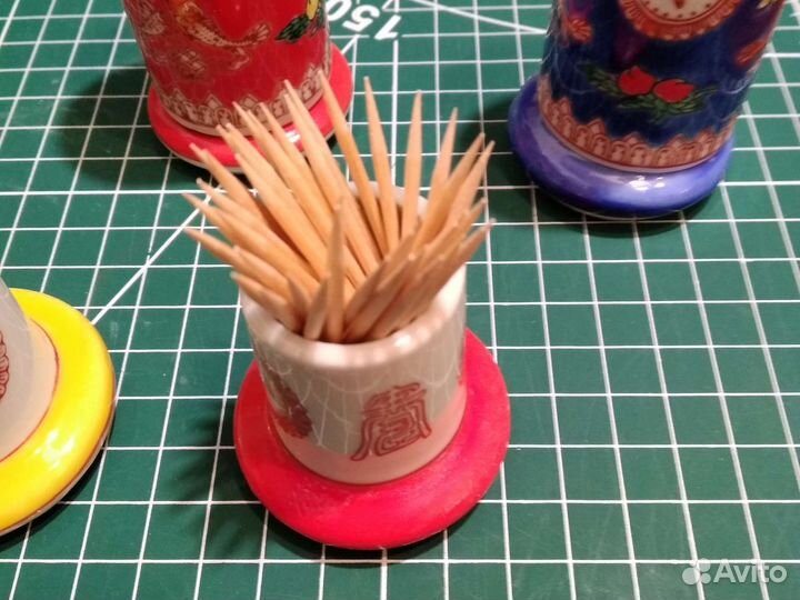 Подставка для зубочисток керамическая