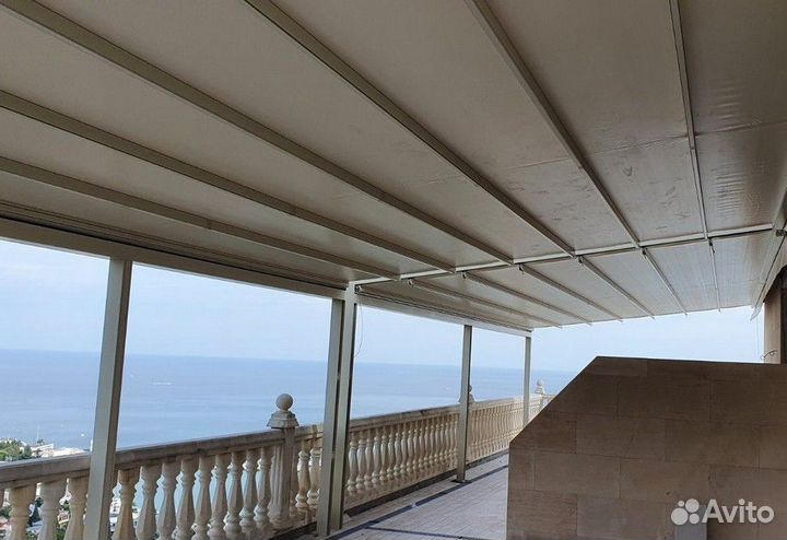 Пергола на автоматике 8 на 6 метров