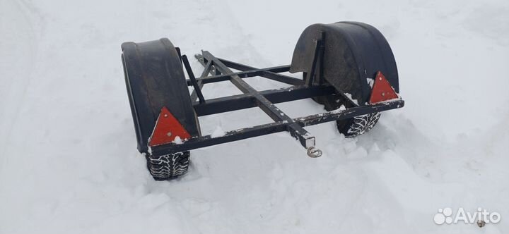 Тележка для мотобуксировщика и мотоблока
