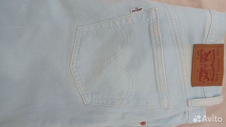 Женские джинсы levis 501 с завышенной талией