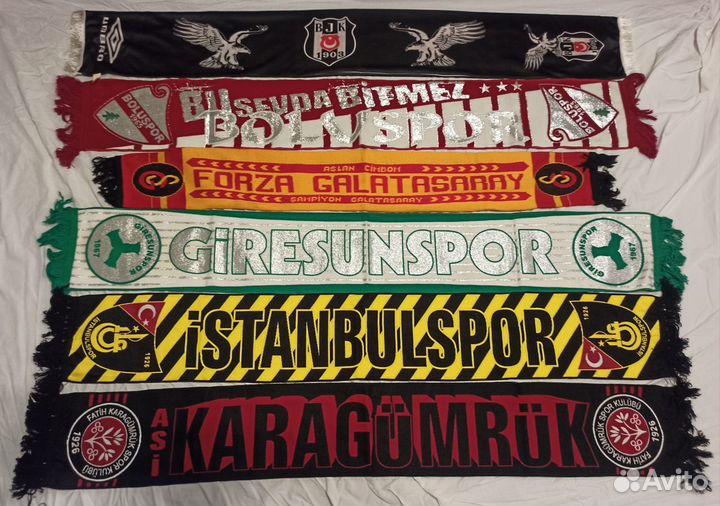 Продаю шарфы футбольных клубов Турции