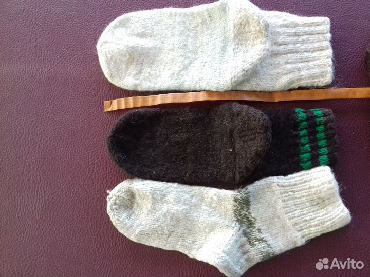 Носки,варежки ручной вязки