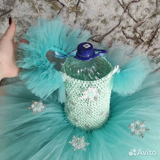 Новогоднее платье костюм снежинки