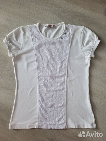 Жилет 152-158, блузки школьные