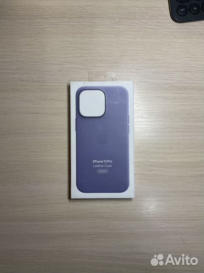 Чехол Leather Case iPhone 13 Pro