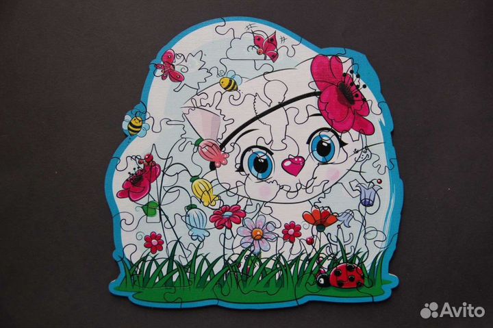 Деревянные пазлы